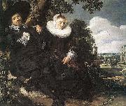Married Couple in a Garden WGA Frans Hals